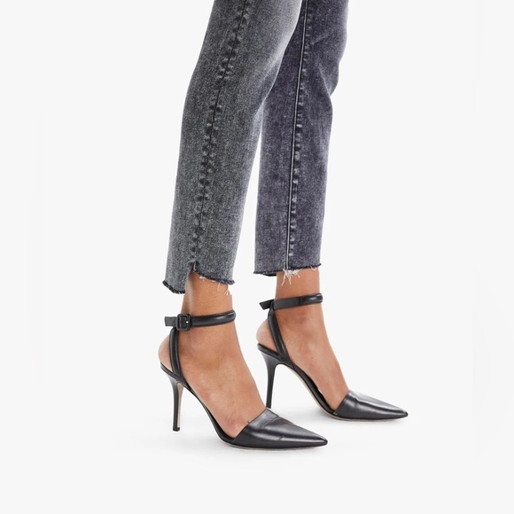 Mother - Stunner Zip Ankle Step Fray Skinny Jeans in Train Stops size 25 - Picture 7 of 16